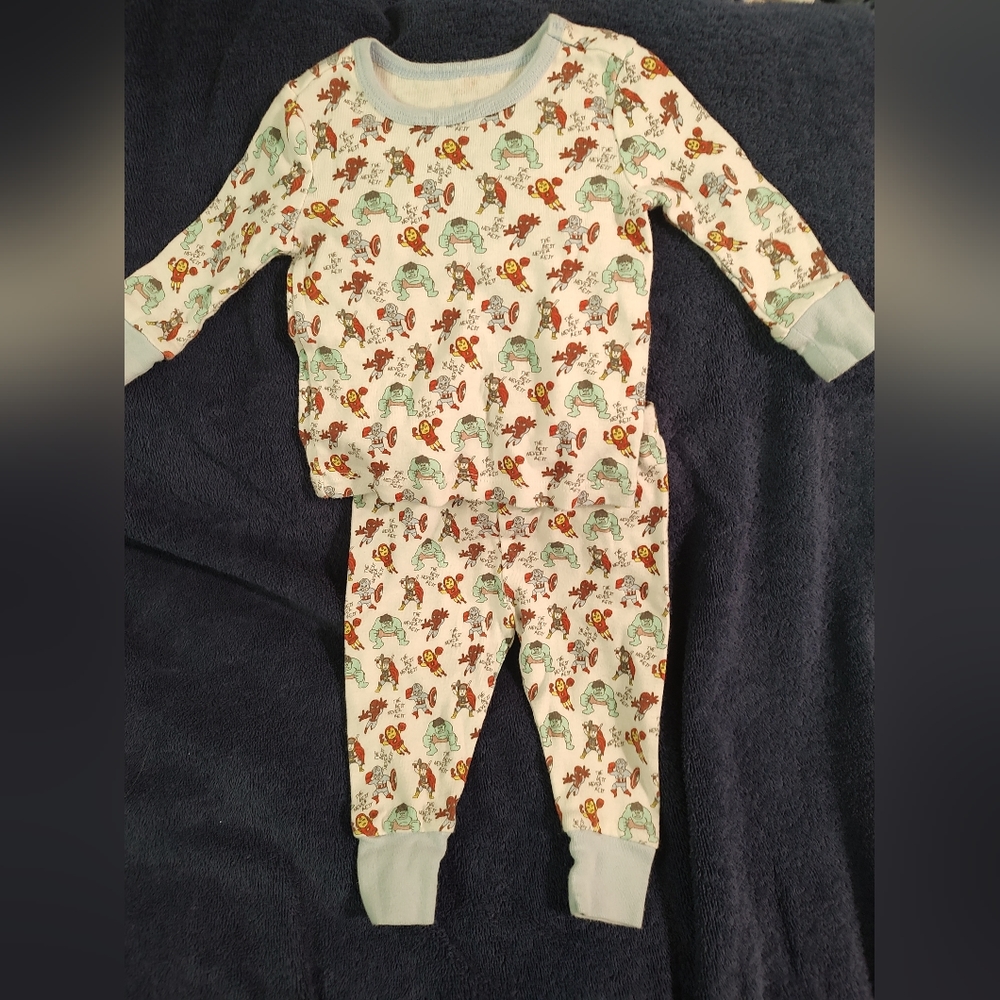 Disney Baby Marvel 2 Piece Baby Boy Pajamas